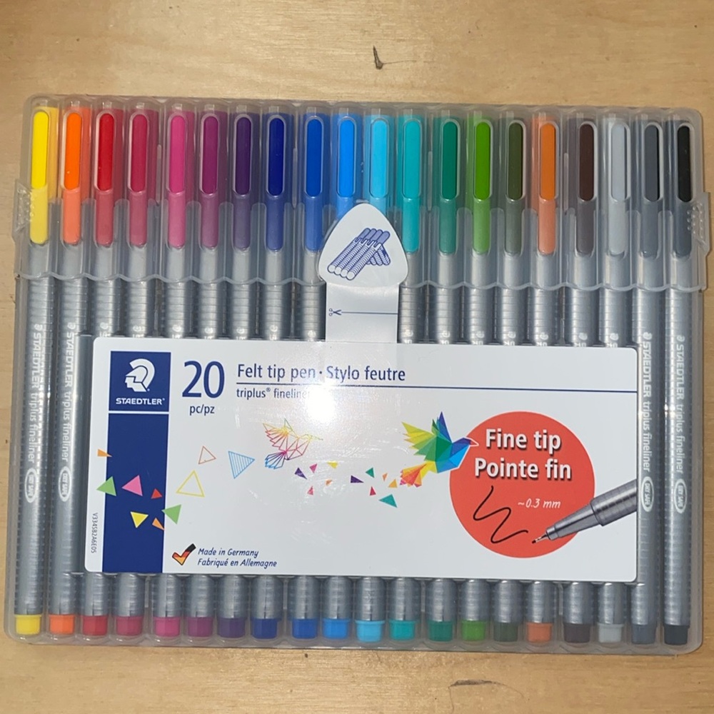 Staedtler 20 pcs felt tip pen set